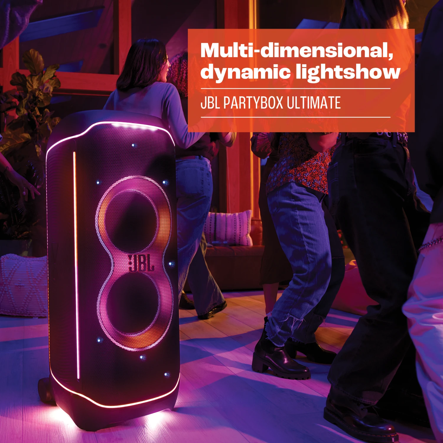 JBL PartyBox Ultimate Speaker With Multi-Dimensional Lightshow And Splashproof Design 6 JBL PartyBox Ultimate Speaker With Multi-Dimensional Lightshow And Splashproof Design - Image 4