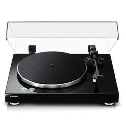 Yamaha TT-S303 Hi-Fi Vinyl Belt Drive Turntable (Piano Black)