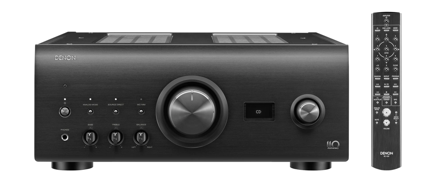 Denon PMA-A110 2-Channel Integrated Amplifier With 160 Watts Per Channel (110th Anniversary Edition) 5 Denon PMA-A110 2-Channel Integrated Amplifier With 160 Watts Per Channel (110th Anniversary Edition) - Image 3