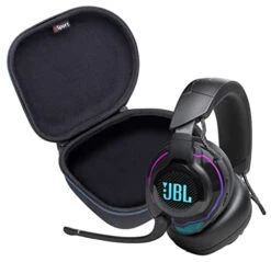 JBL Quantum 910 Wireless Over-Ear Performance Gaming Headphone Bundle With GSport Case (Black)