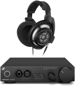 Sennheiser HD 800 S Open-Back Audiophile Headphones Bundle With HDV 820 Reference Headphone Amplifier