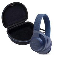 JBL Live 460NC Wireless On-Ear Noise Cancelling Headphones Bundle With GSport Case -Electronic Audio Store 460nc bundle blue