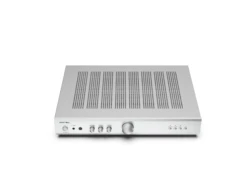 Rotel A10 MKII Integrated Amplifier -Electronic Audio Store A10MKII silver front1 white