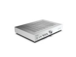 Rotel A10 MKII Integrated Amplifier -Electronic Audio Store A10MKII silver persp1 white