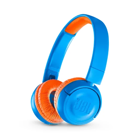 JBL JR 300BT Kids On-Ear Bluetooth Headphones (Blue/Orange) 3 JBL JR 300BT Kids On-Ear Bluetooth Headphones (Blue/Orange)