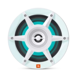 JBL Stadium Marine Series 6.5" Premium 2 Way RGB Lighting - Each (White) -Electronic Audio Store JBL Marine MW6520 Front White Red 004 x2 aqu 1605x1605px1