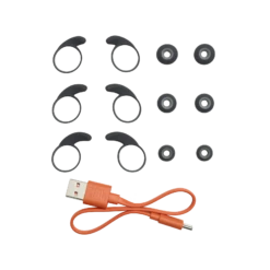 JBL Reflect Mini NC Waterproof True Wireless Noise Cancelling Sport Earbuds 19 JBL Reflect Mini NC Waterproof True Wireless Noise Cancelling Sport Earbuds -Electronic Audio Store JBL REFLECT MINI Product 20Image Accessories Black