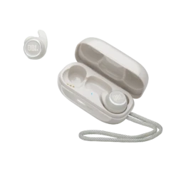 JBL Reflect Mini NC Waterproof True Wireless Noise Cancelling Sport Earbuds 25 JBL Reflect Mini NC Waterproof True Wireless Noise Cancelling Sport Earbuds -Electronic Audio Store JBL REFLECT MINI Product 20Image Hero White