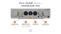 IFi Audio Pro ICAN Signature Headphone Amplifier 10 IFi Audio Pro ICAN Signature Headphone Amplifier -Electronic Audio Store Pro iCAN Signature Connection Guide front v2