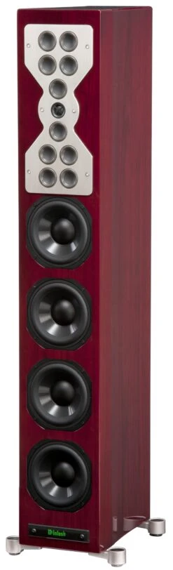 McIntosh XR100 Floorstanding Speaker (Each) -Electronic Audio Store XR100WalnutAnglenogrillereversed