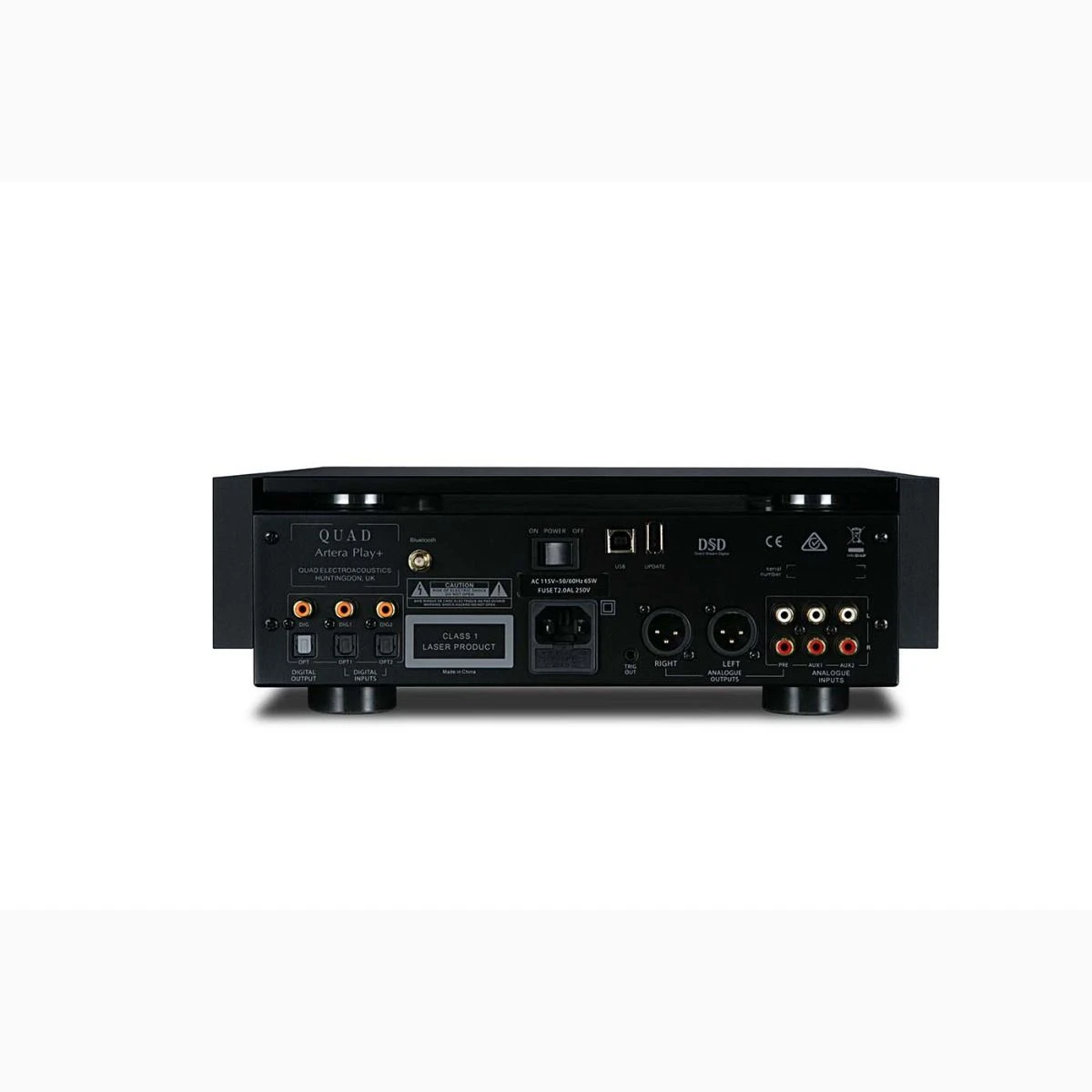 Quad - Artera Play+ Streaming Analog Preamplifier W/ CD Player + DAC 4 Quad - Artera Play+ Streaming Analog Preamplifier W/ CD Player + DAC - Image 2