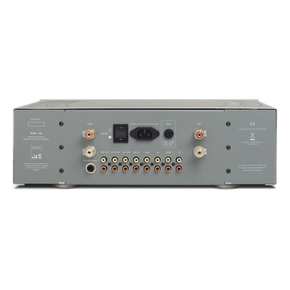ATC - SIA2-150 - 2x100W Integrated Amplifier & DAC 5 ATC - SIA2-150 - 2x100W Integrated Amplifier & DAC - Image 3