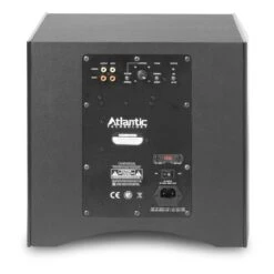 Atlantic Technology - 224SB 10" Powered Box Subwoofer -Electronic Audio Store atlantic technology 224sb subwoofer black back
