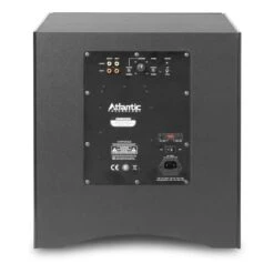 Atlantic Technology - 444SB - 12" Powered Box Subwoofer -Electronic Audio Store atlantic technology 444sb subwoofer black back