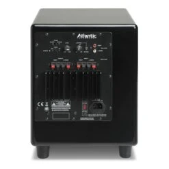 Atlantic Technology - SB8 - Down-Firing Powered Subwoofer (Single) -Electronic Audio Store atlantic technology sb8 subwoofer black back