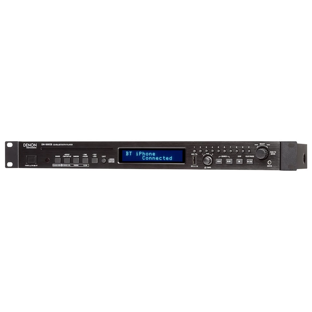 Denon Pro - DN-500CB - CD/Media Player With USB/Aux/Bluetooth 4 Denon Pro - DN-500CB - CD/Media Player With USB/Aux/Bluetooth - Image 2