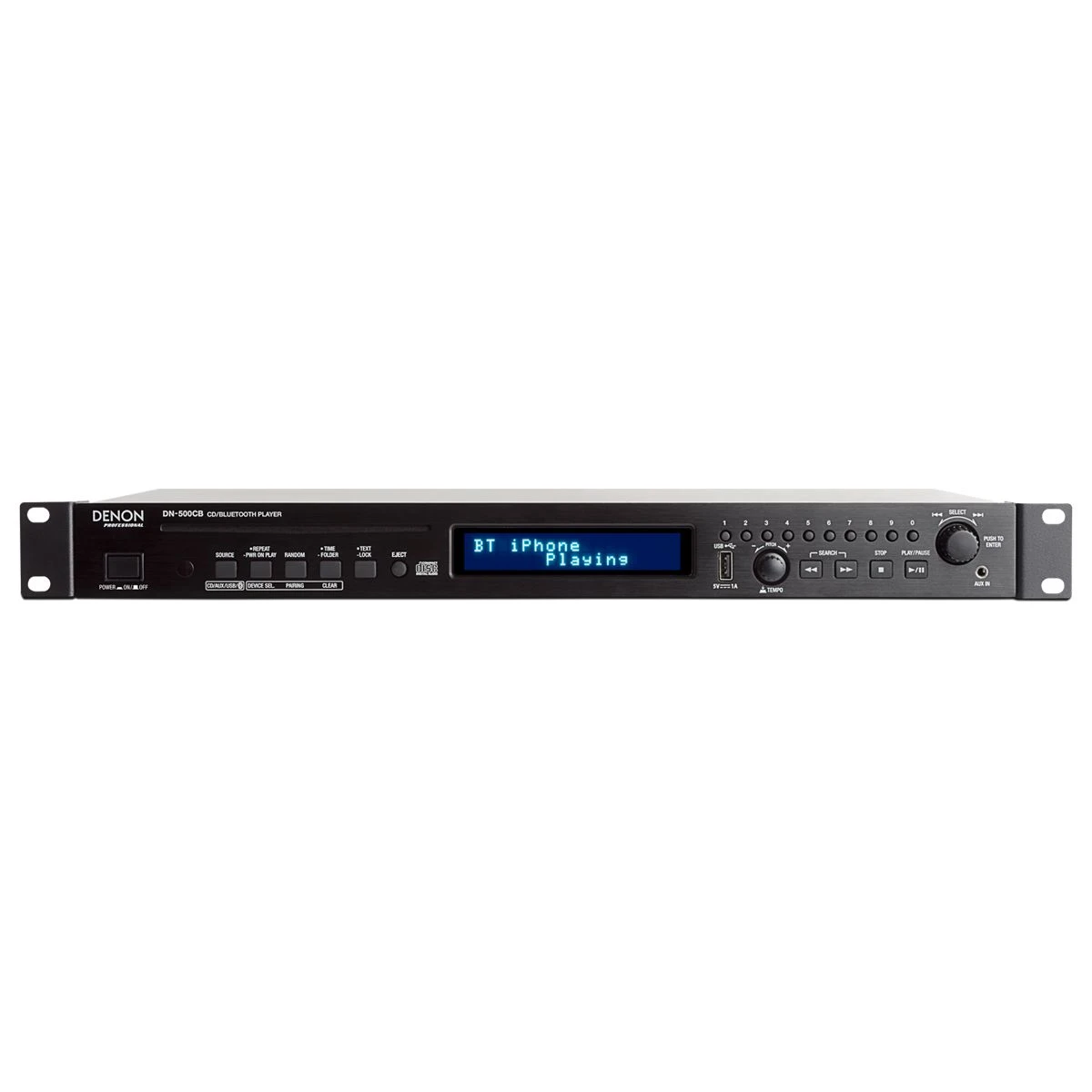 Denon Pro - DN-500CB - CD/Media Player With USB/Aux/Bluetooth 3 Denon Pro - DN-500CB - CD/Media Player With USB/Aux/Bluetooth