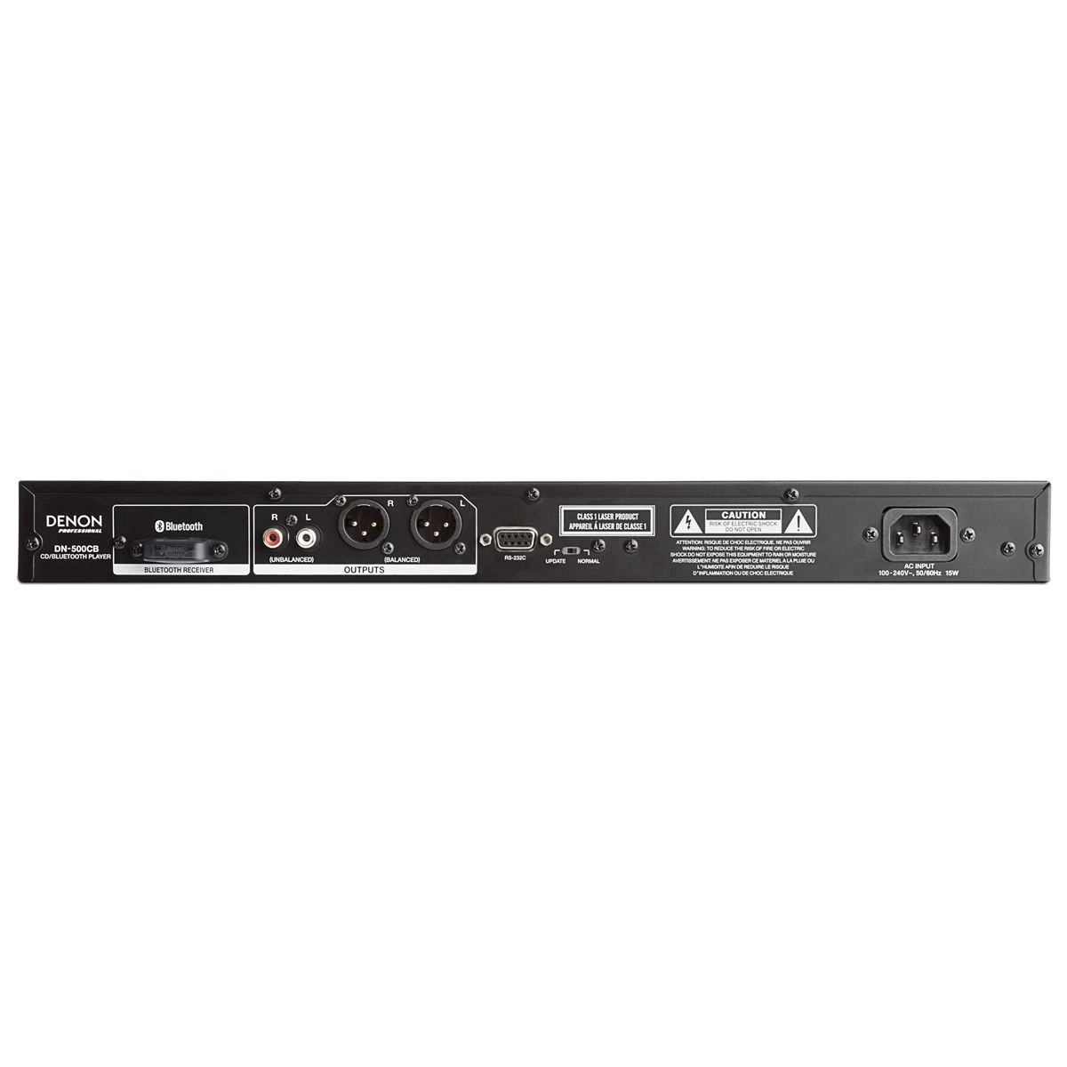 Denon Pro - DN-500CB - CD/Media Player With USB/Aux/Bluetooth 5 Denon Pro - DN-500CB - CD/Media Player With USB/Aux/Bluetooth - Image 3