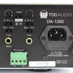 Vanguard Dynamics - DA-1260 - 12-Channel X 60W Amplifier 6 Vanguard Dynamics - DA-1260 - 12-Channel X 60W Amplifier -Electronic Audio Store da 1260 12 channel amplifier back 04