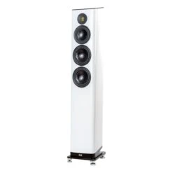 ELAC - Vela - VFS409 - Floorstanding Speakers (Pair) 6 ELAC - Vela - VFS409 - Floorstanding Speakers (Pair) -Electronic Audio Store e l elac vfs409 floorstanding speaker white angle