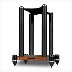 Wharfedale - Elysian 1 - Bookshelf Speaker Stands -Electronic Audio Store e l elysian1standwalnut 10 1 1500x