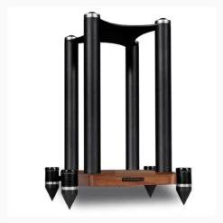 Wharfedale - Elysian 1 - Bookshelf Speaker Stands -Electronic Audio Store e l elysian1standwalnut 9 1500x