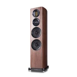 Wharfedale - EVO4.3 - Dual 5-inch 3-way Floorstanding Speakers (Pair) -Electronic Audio Store e v evo4.3 standard walnut 3