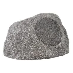 Earthquake - GRANITE-10 - Outdoor Subwoofer Rock (Single) -Electronic Audio Store earthquake granite 10 stone subwoofer black angle 1