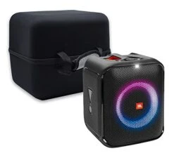 JBL PartyBox Encore Essential Portable Party Speaker Bundle With GSport Case (Black)