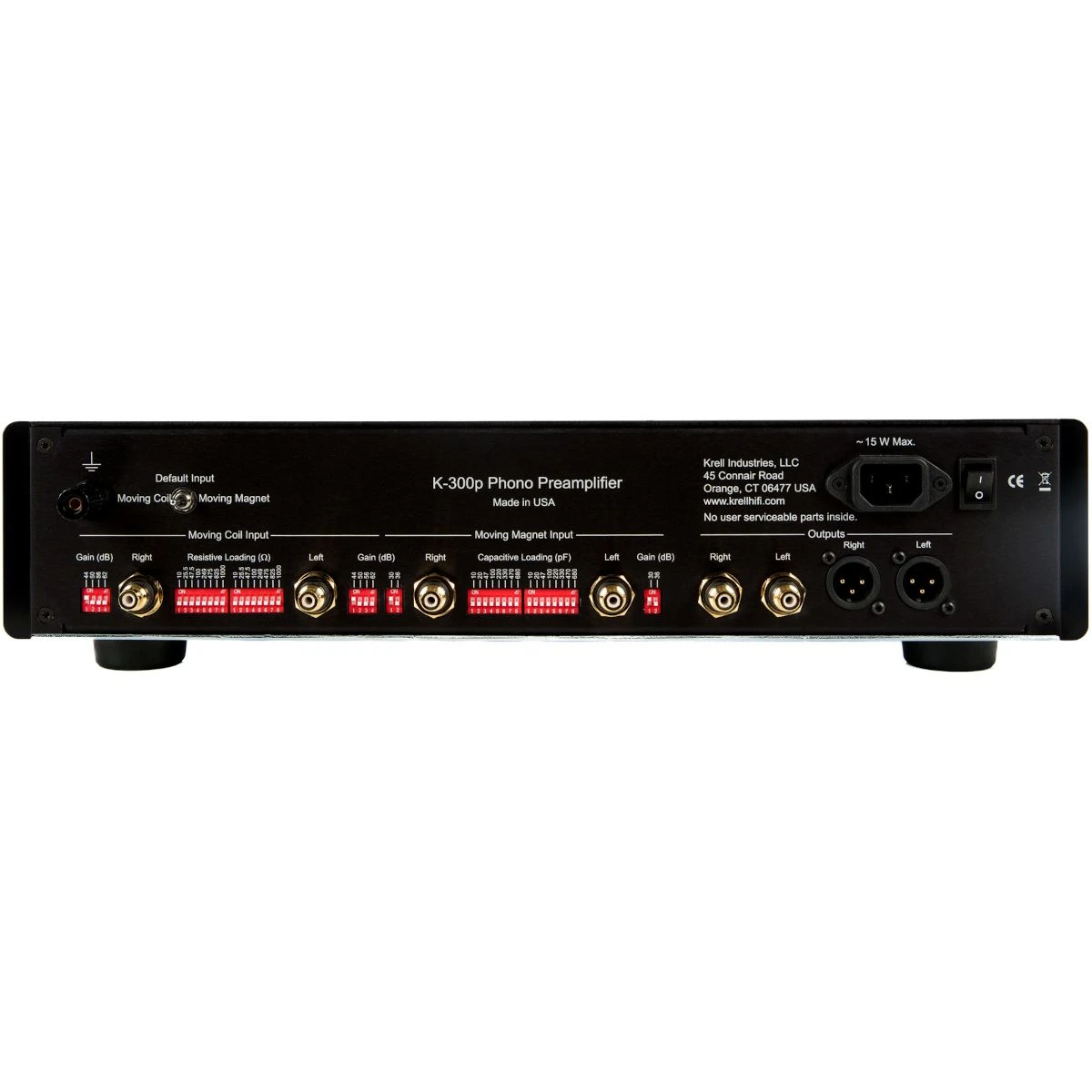 Krell - K-300p - Phono Preamplifier 4 Krell - K-300p - Phono Preamplifier - Image 2