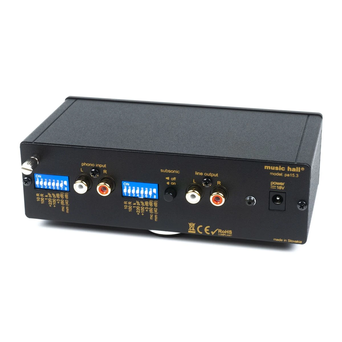 Music Hall - PA15.3 - Adjustable MM/MC Phono Amplifier 4 Music Hall - PA15.3 - Adjustable MM/MC Phono Amplifier - Image 2