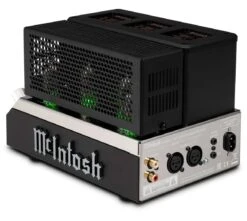 McIntosh MHA200 2-Channel Vacuum Tube Headphone Amplifier -Electronic Audio Store mha200 angle right cage
