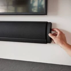 Definitive Technology Mythos 3C-75 On-Wall Passive Sound Bar For 75 Inch TVs -Electronic Audio Store mythos 3c 75 slim profile