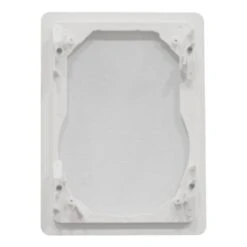 Phase Technology - CI-FGQM-S - Rectangular Flange & Grill (Single) -Electronic Audio Store phase technology ci fgqm s grill flange back