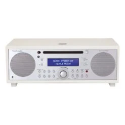 Tivoli Audio - Music System BT - With Bluetooth -Electronic Audio Store tivoli music system bt white top