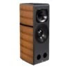 Unison Research - MAX 1 - 2-Way Floorstanding Speakers (Pair) -Electronic Audio Store u n unison reasearch max 1 speaker walnut angle