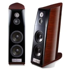 Usher - Diamond TD-20 - 3-Way Tower Speakers (Pair) -Electronic Audio Store u s usher td 20 tower speakers gloss walnut pair